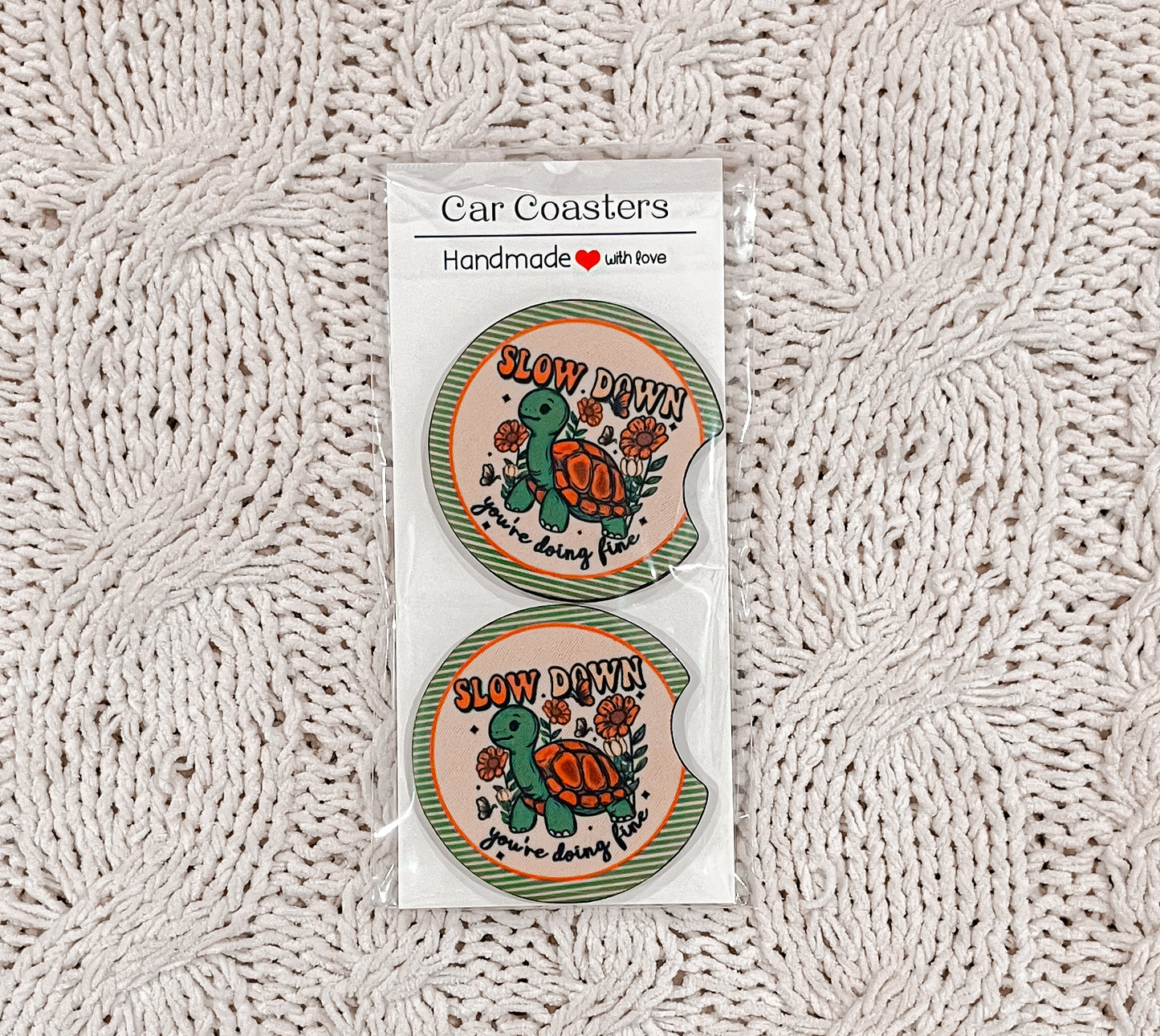 Car Coasters - retro and dopamine