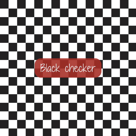 Black checker