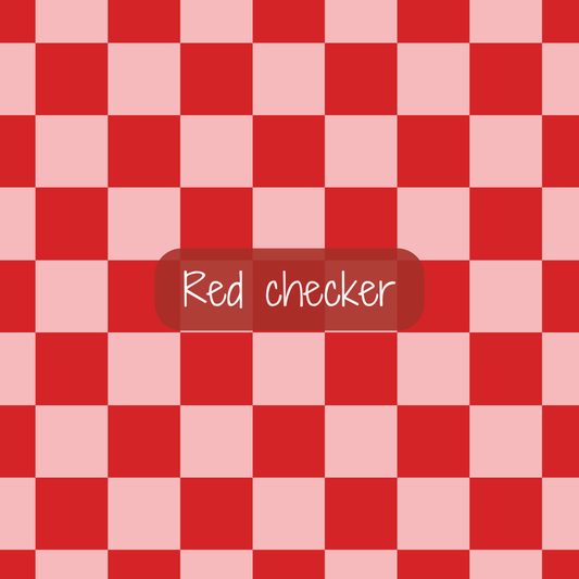 Red checker