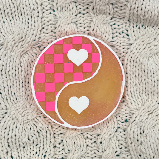 RTS Checker Heart Yin Yang