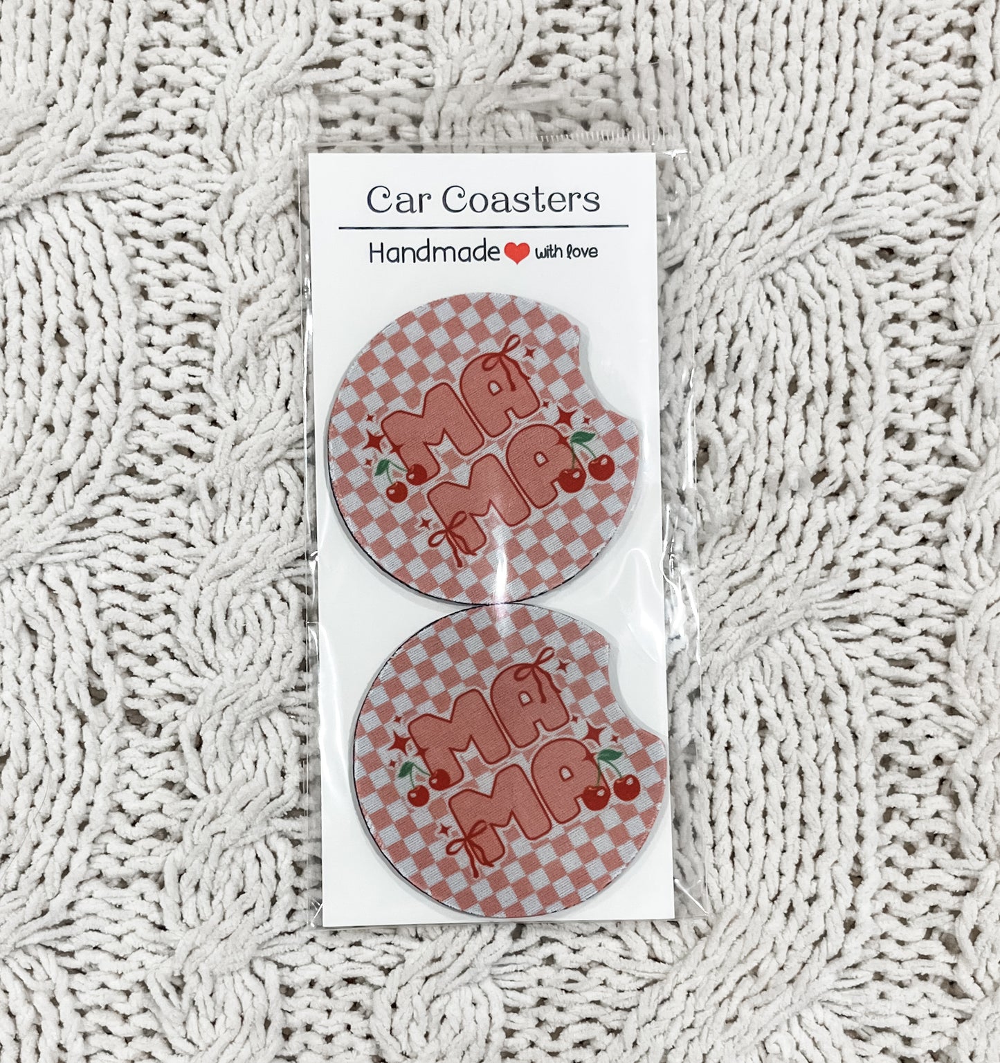 Car Coasters - mama