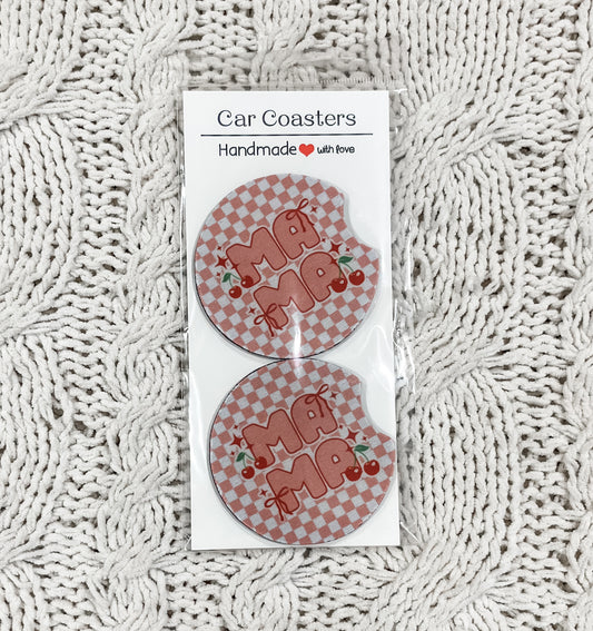 Car Coasters - mama
