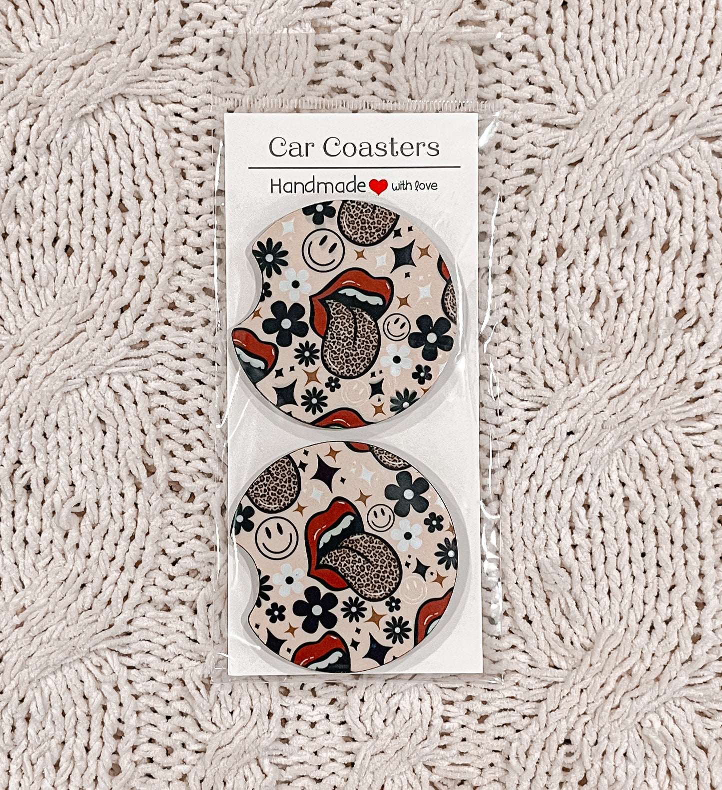 Car Coasters - retro and dopamine