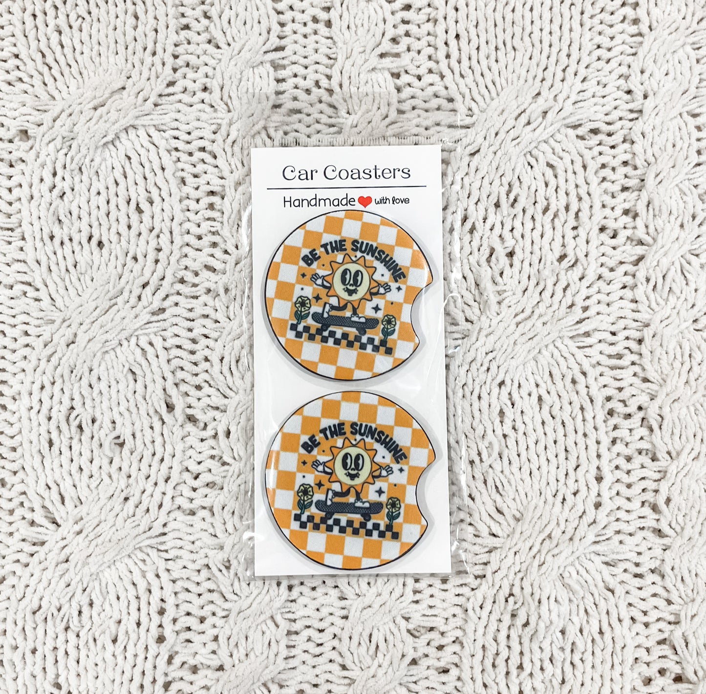 Car Coasters - retro and dopamine