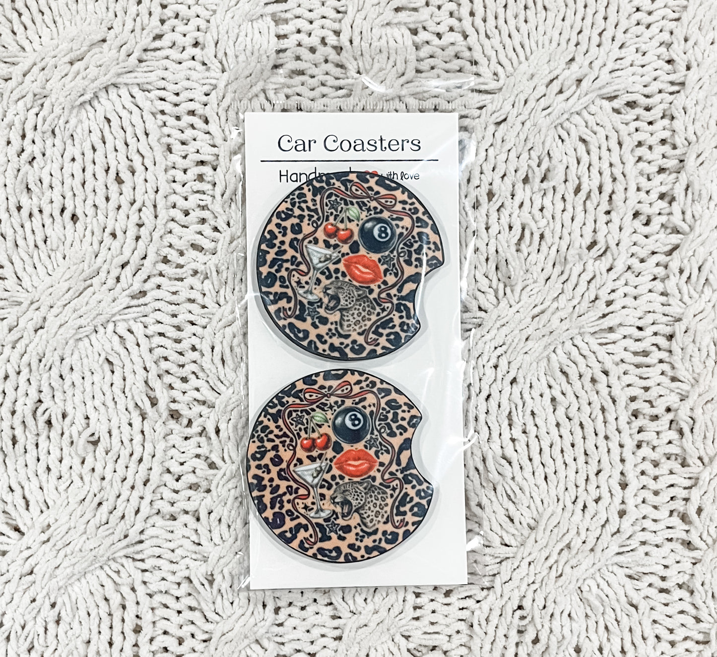 Car Coasters - retro and dopamine