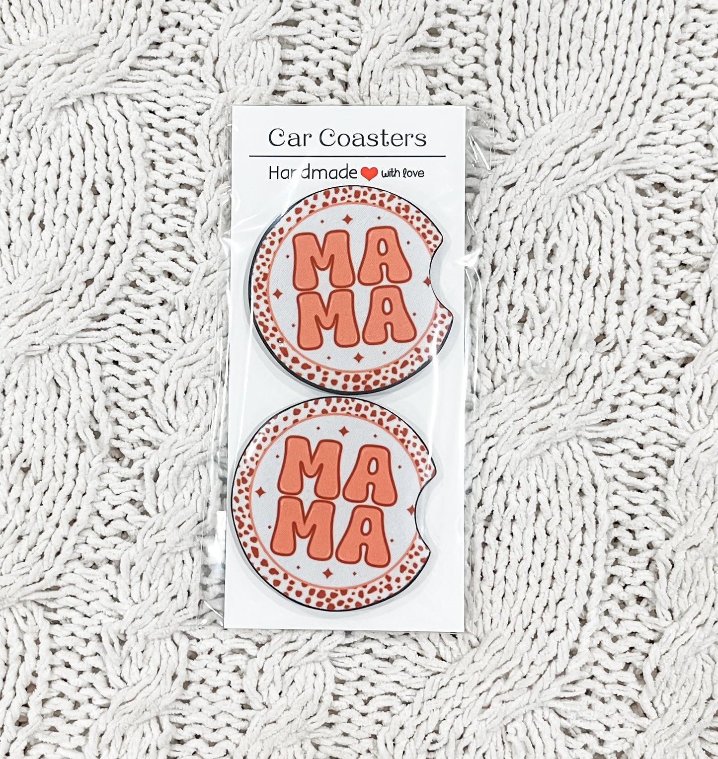 Car Coasters - mama