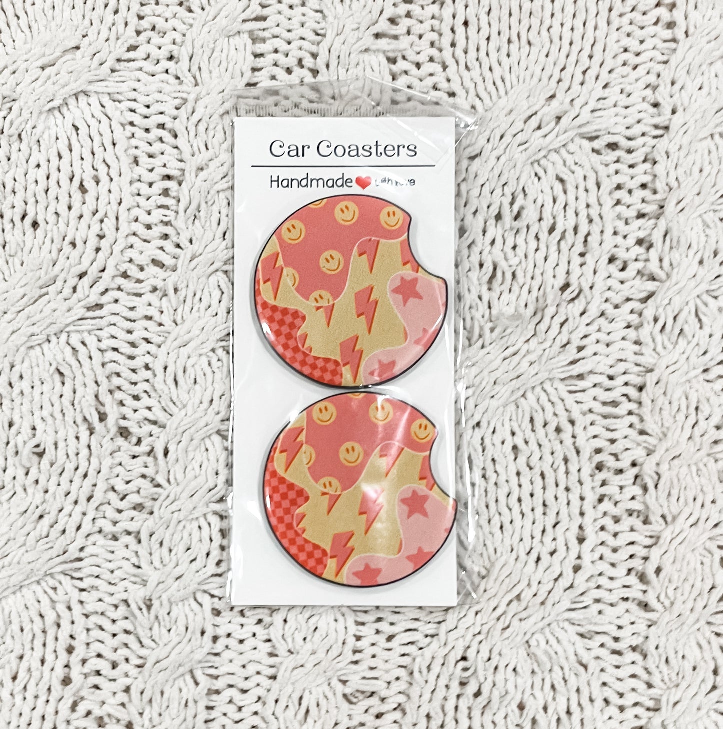 Car Coasters - retro and dopamine