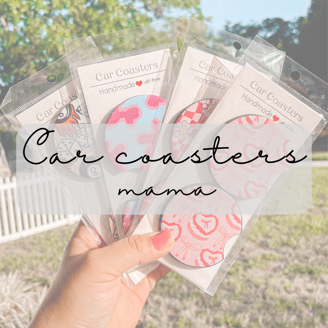 Car Coasters - mama