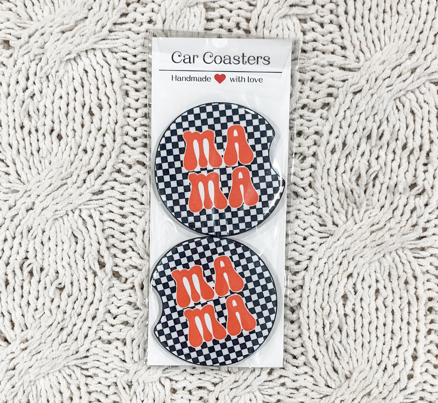 Car Coasters - mama
