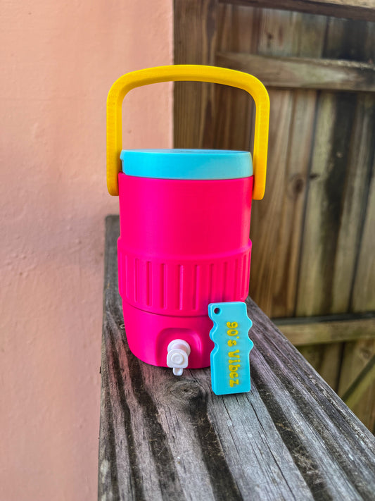 Can koozie (12oz) with opener - 90s vibes